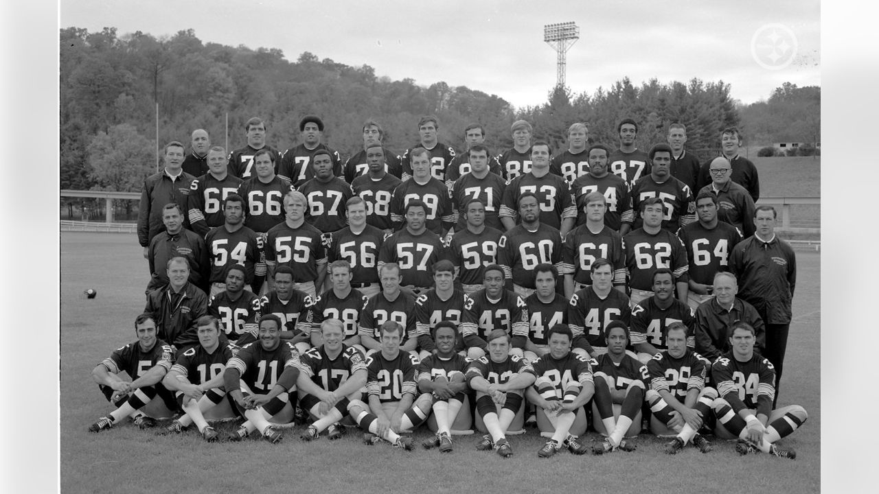 8 1/2" X 11" COLOR PITTSBURGH STEELERS 1982 TEAM PHOTO 