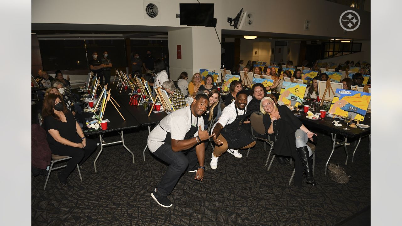 On Friday, we held Ladies Night Out, - Pittsburgh Steelers