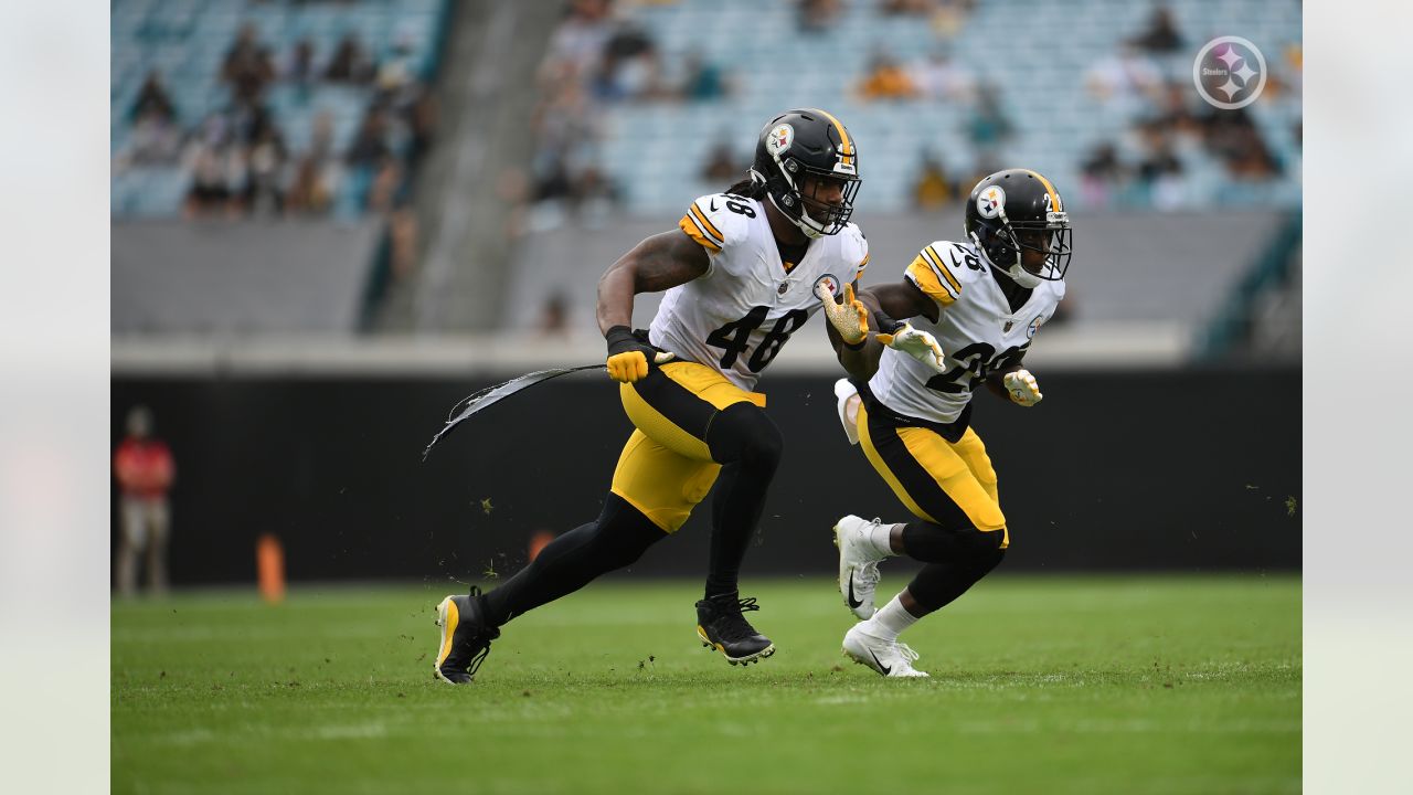 November 22, 2020 - Jacksonville, FL, U.S: Pittsburgh Steelers safety Marcus  Allen (27) during 1st half NFL football game between the Pittsburgh Steelers  and the Jacksonville Jaguars at TIAA Bank Field in