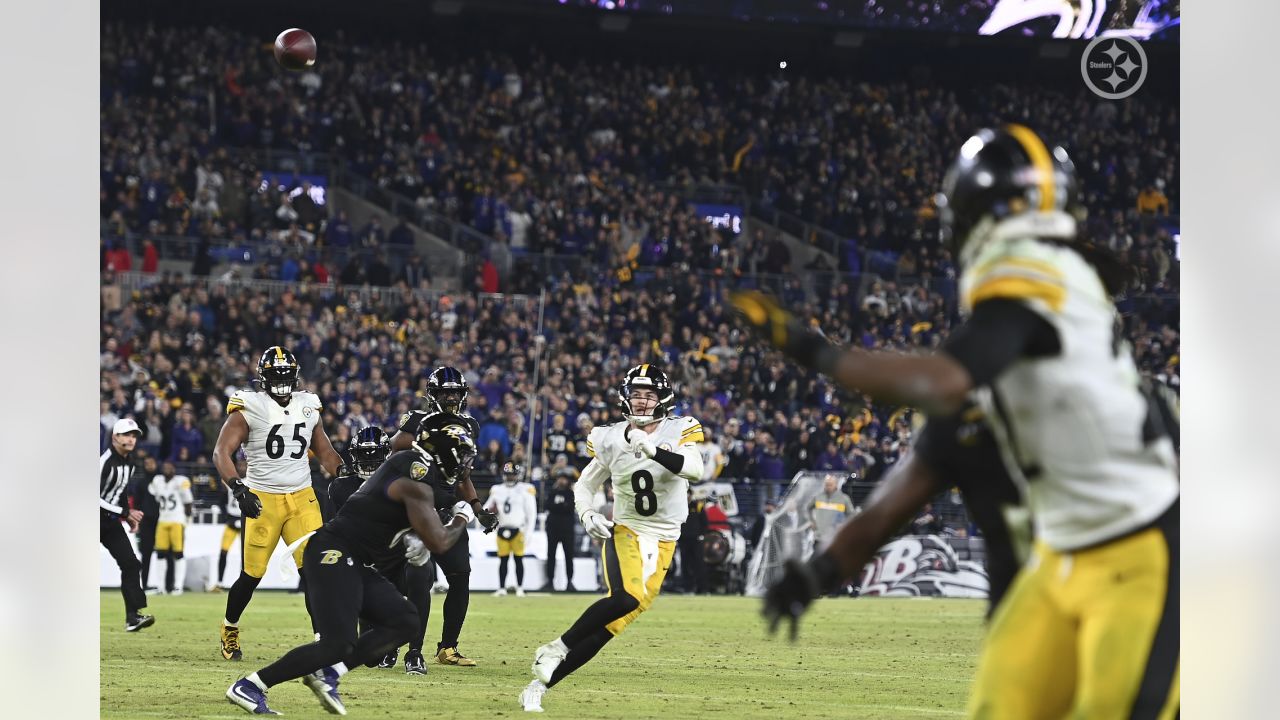 Pickett's Game-Winner Ends Ravens' 15-Quarter Home Streak Without Allowing  TD, Longest In NFL Since 2005 - Steelers Depot