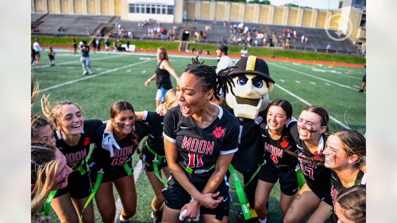 Steelers Youth Football on X: Congratulations to the 2023 Girls High  School Flag Football Champions of the Steel City Bracket, Moon High School  ‼️ #ThisIsHSFootball, #GirlsPlayFootball @pghflagfootball