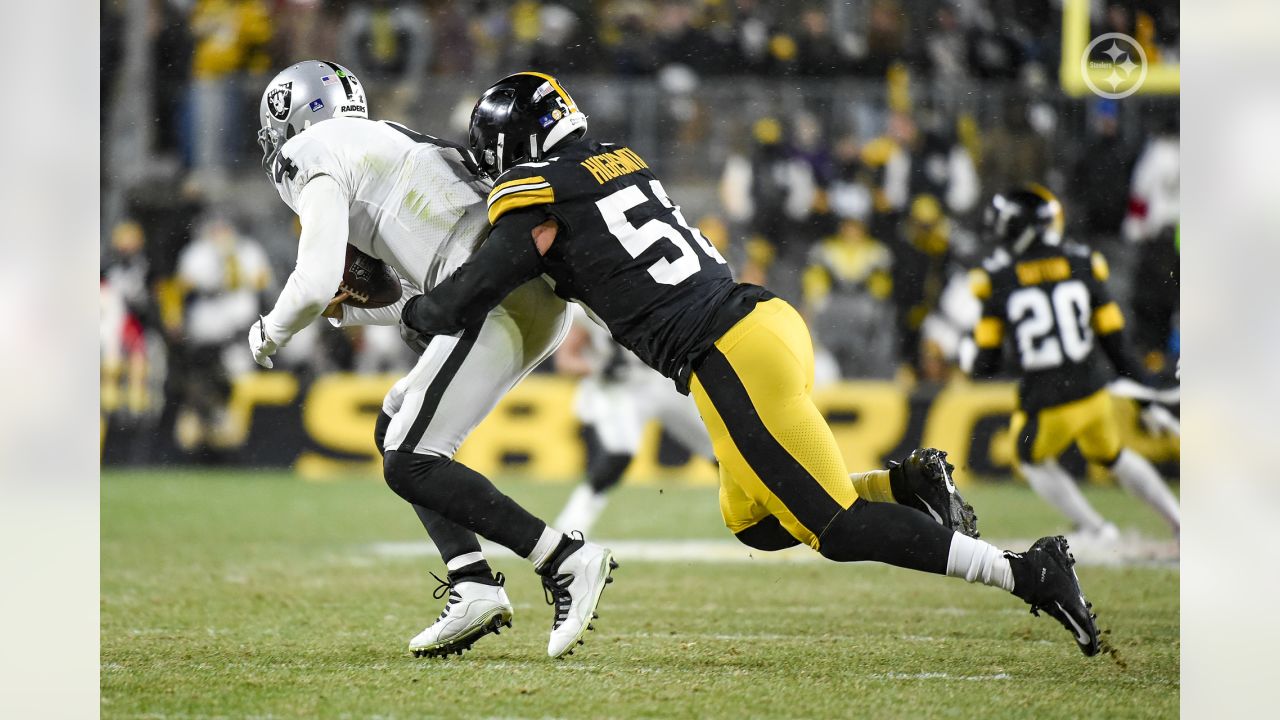 Las Vegas Raiders cornerback Casey Hayward (29) defends against Pittsburgh  Steelers wide receiver Diontae Johnson (18) during an NFL football game,  Sunday, Sept. 19, 2021, in Pittsburgh. (AP Photo/Justin Berl Stock Photo -  Alamy