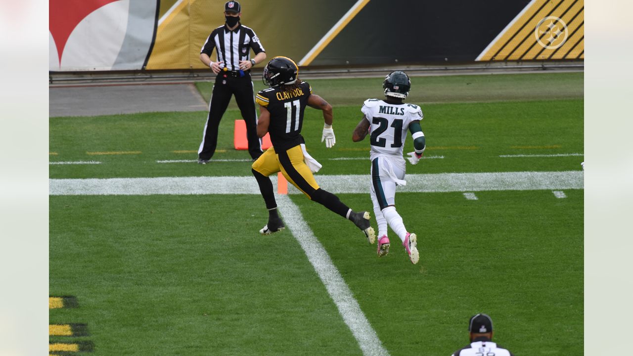 Rookie WR Claypool scores 4 TDs, Steelers top Eagles 38-29