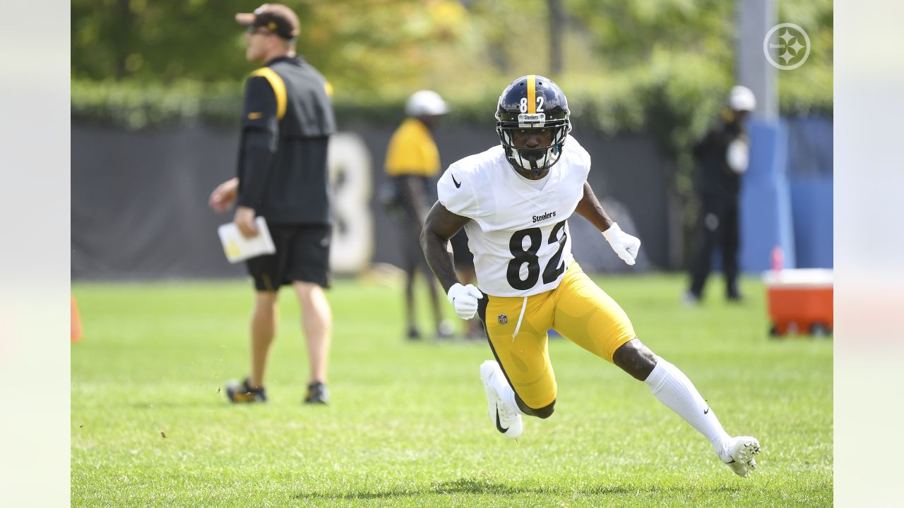 ATLANTA, GA - DECEMBER 04: Pittsburgh Steelers wide receiver Steven Sims  (82) in open field during