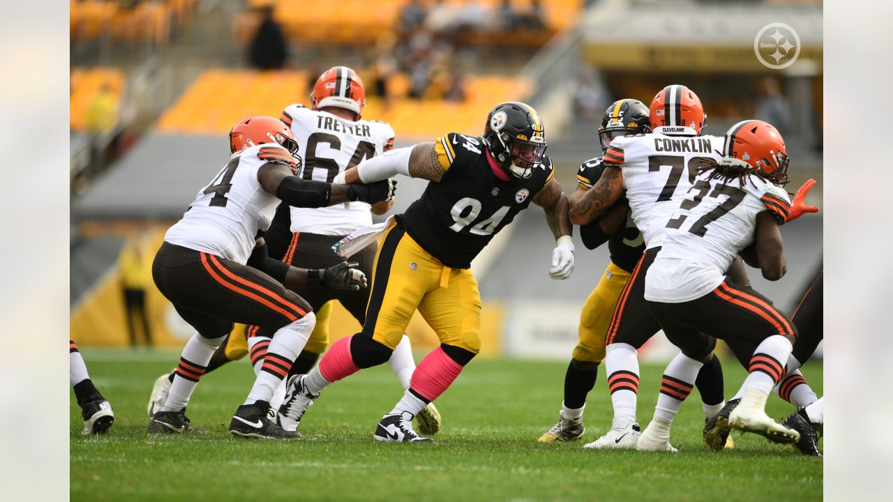 Steelers DL Tyson Alualu on Containing Browns QB Baker Mayfield - Steelers  Now