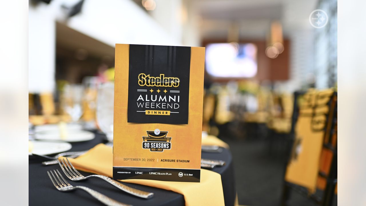 Pittsburgh Steelers on X: At halftime of Sunday's game against the Jets,  we'll continue the celebration of 90 seasons of #Steelers football by  honoring alumni from each decade in a special livestreamed