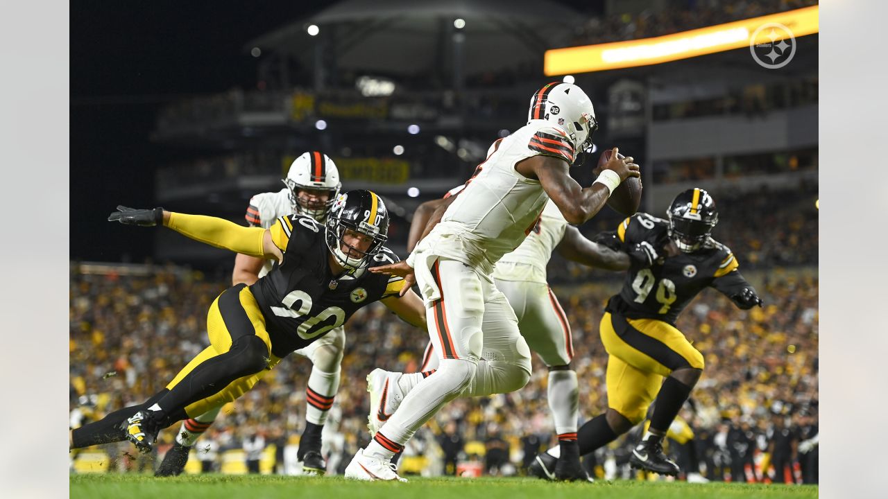 Steelers football  TJ Watt Browns post-game 9/18/23 