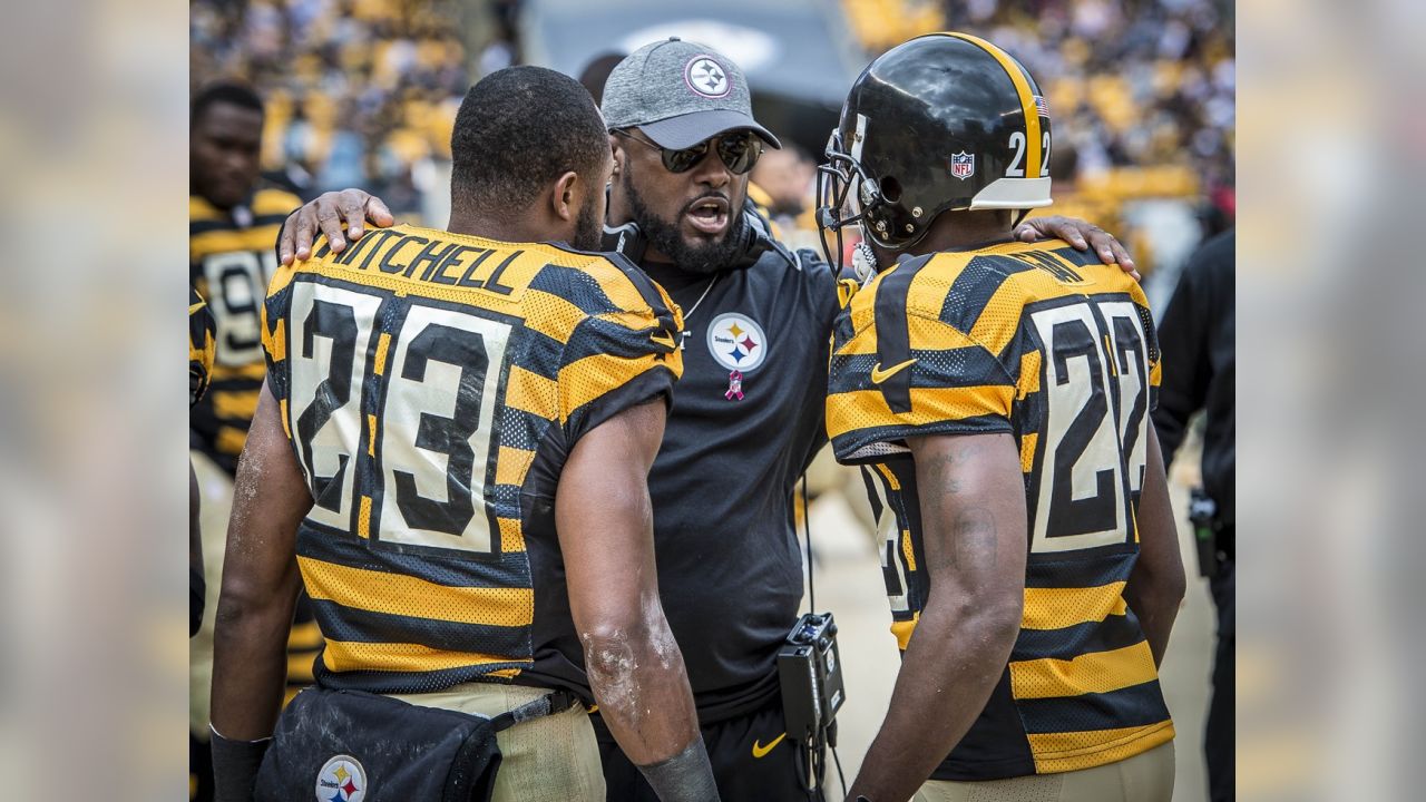 Steelers 1934 Bumblebee throwback uniforms will be worn in Week