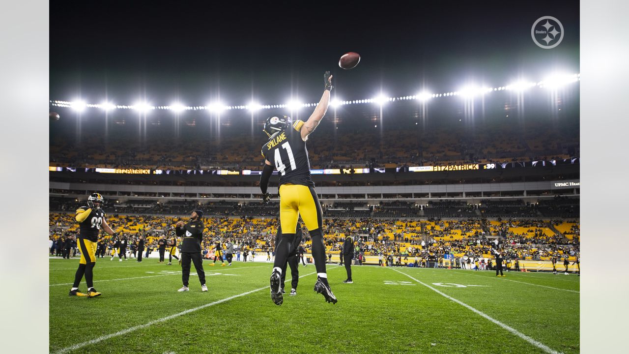 Pittsburgh Steelers defensive end Henry Mondeaux (99) plays in an NFL  football game against the Seattle Seahawks, Sunday, Oct. 17, 2021, in  Pittsburgh. (AP Photo/Don Wright Stock Photo - Alamy