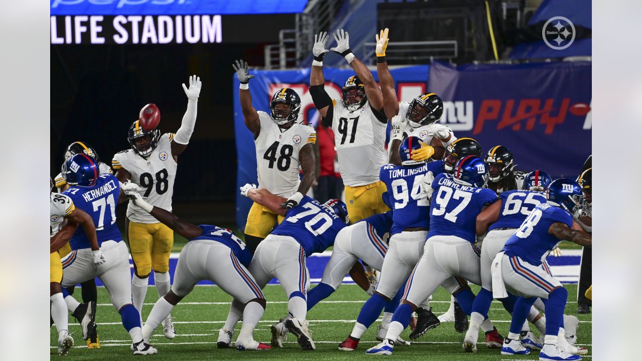 NY Giants lose season opener, 26-16, to Pittsburgh Steelers in