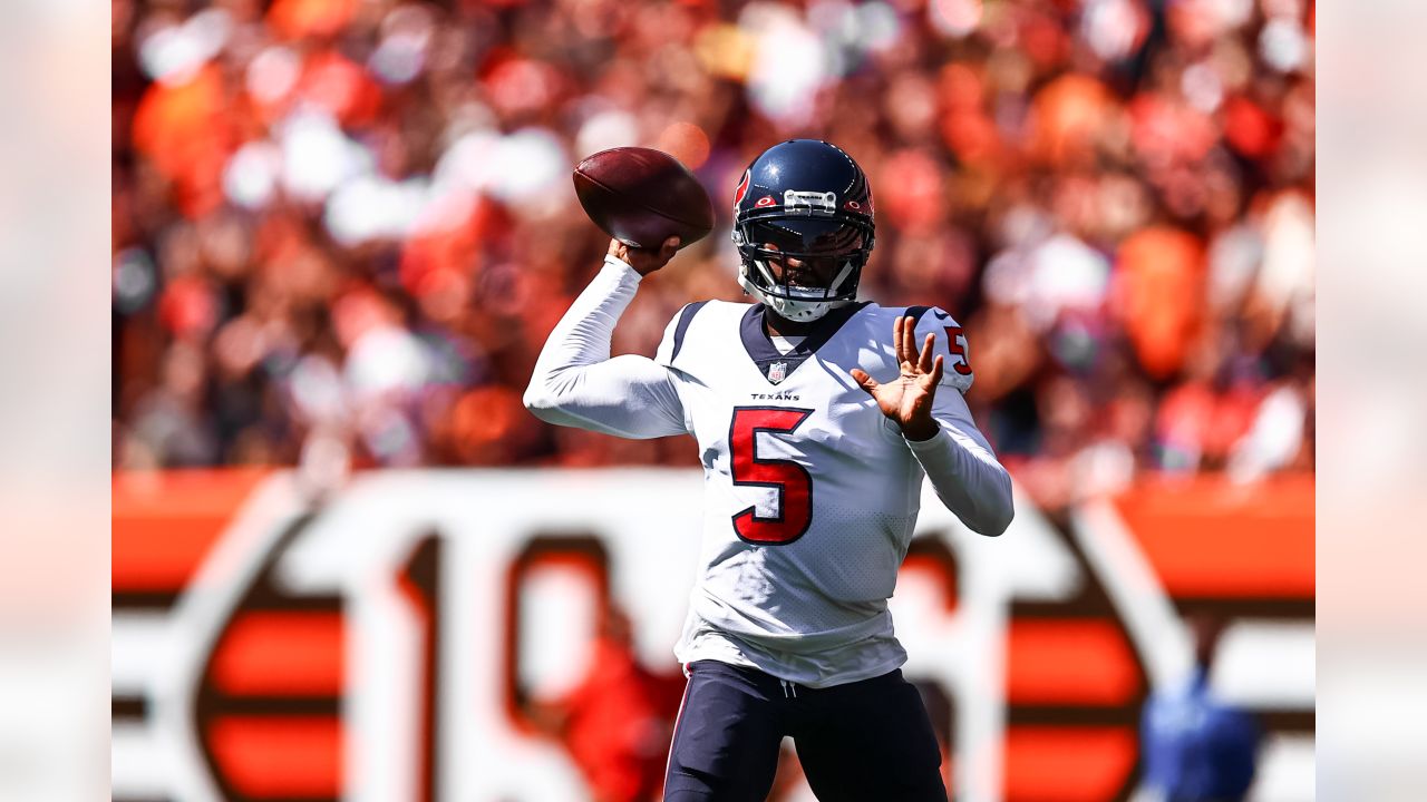 The Houston Texans are taking on the Cleveland Browns in Week 2 of the 2021  NFL Season.