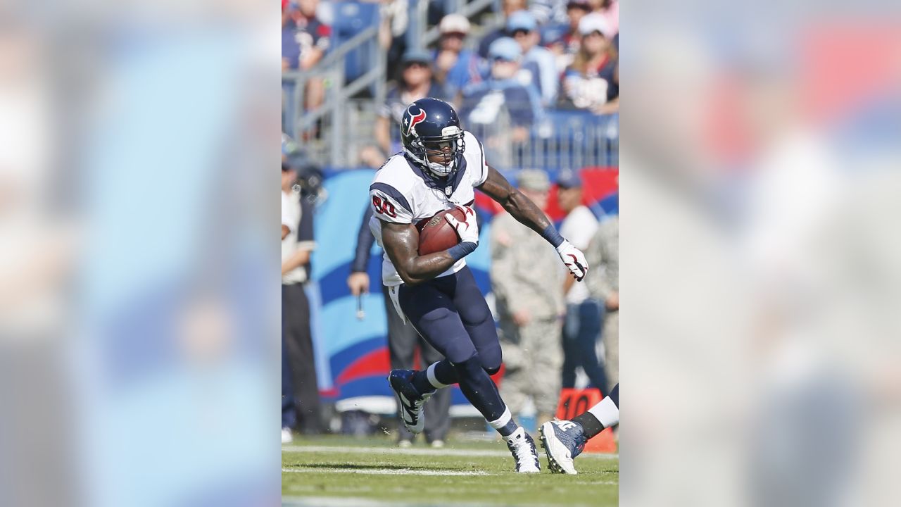 Former Houston Texans WR Andre Johnson has been named a finalist for the Pro  Football Hall of Fame for the second consecutive year.