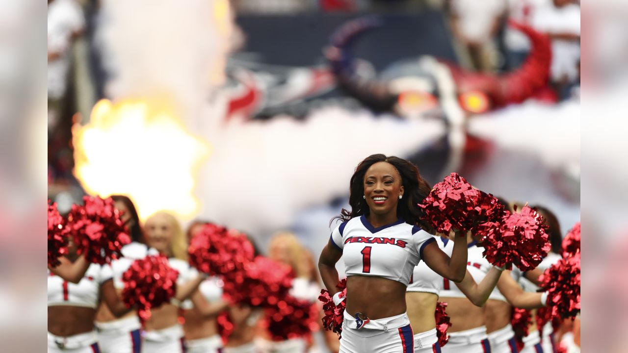 Houston, Texas, USA. 21st Dec, 2014. The Houston Texans Cheerleaders  perform in Christmas outfits at an NFL game between the Houston Texans and  the Baltimore Ravens at NRG Stadium in Houston, TX