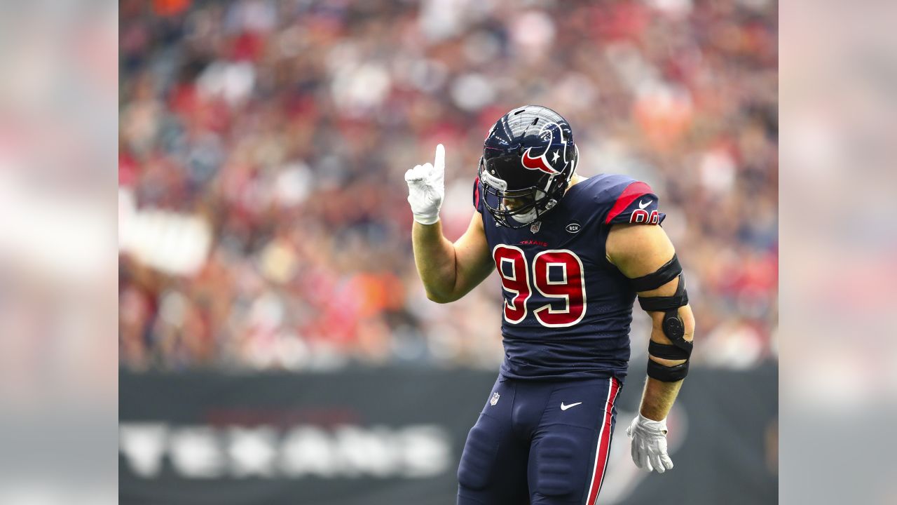 J.J. Watt upgrades Texans fan's homemade No. 99 jersey