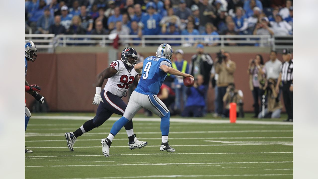 It Was a Thriller the Last Time the Houston Texans and Detroit Lions Met on  Thanksgiving