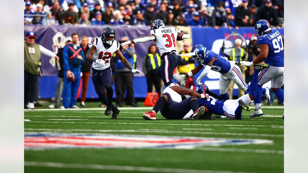 NFL Week 10 Fantasy Football Recap: New York Giants vs. Houston