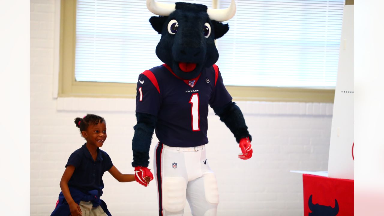 TORO Takes the Bull Out of Bullying is a school program put on by the Houston  Texans Mascot TORO presented by National Oilwell Varco (NOV).