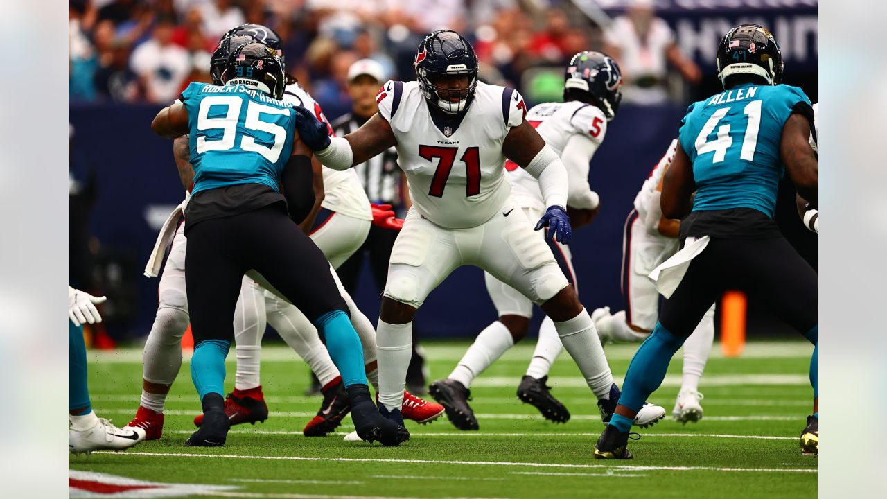 New Orleans, USA. 27th Aug, 2023. Houston Texans offensive tackle