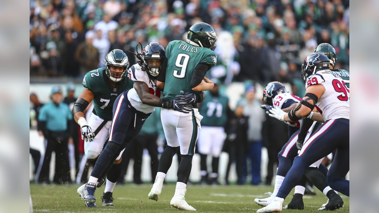 15 observations from Texans vs. Eagles