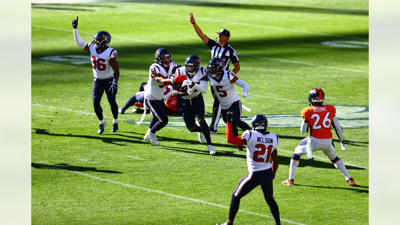 Broncos vs Texans in Denver on Sunday September 18