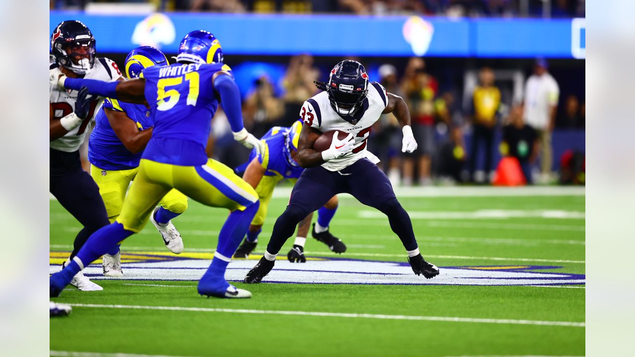 WATCH: Texans DE Demone Harris sacks Rams QB John Wolford