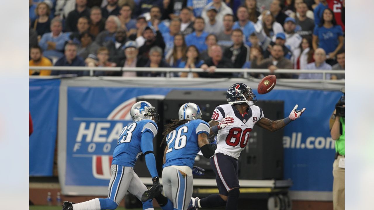 It Was a Thriller the Last Time the Houston Texans and Detroit Lions Met on  Thanksgiving