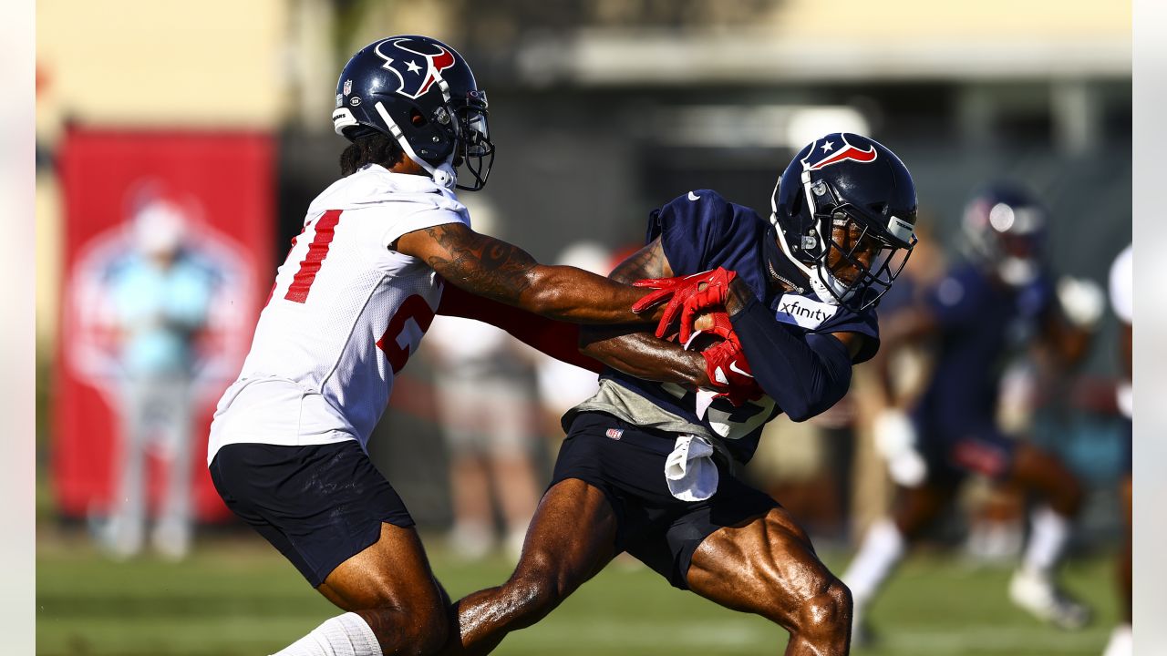 The Houston Texans returned to practice on Wednesday and welcomed