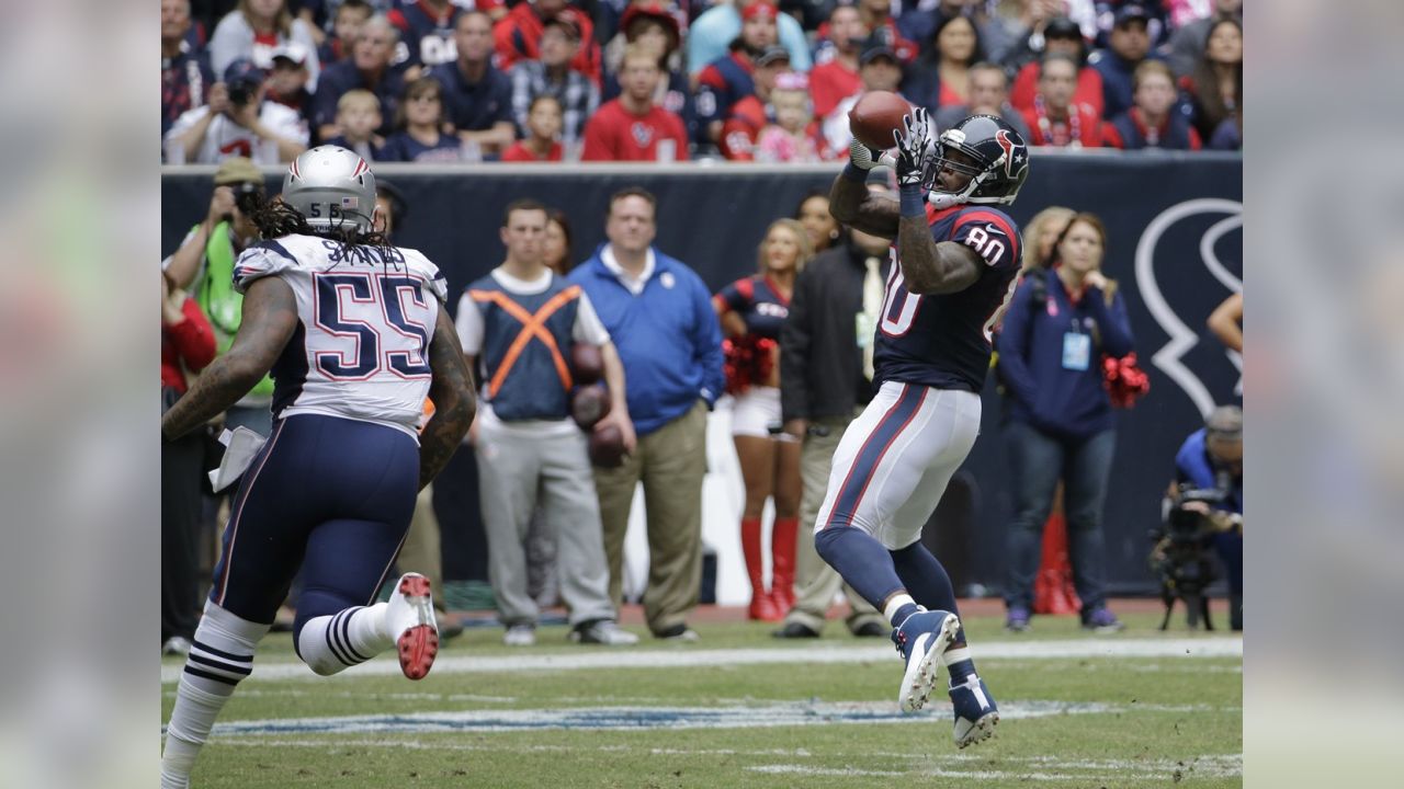 Former Houston Texans WR Andre Johnson has been named a finalist for the  Pro Football Hall of Fame for the second consecutive year.