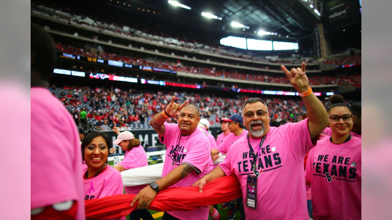 Falcons Go Pink for Breast Cancer Awareness