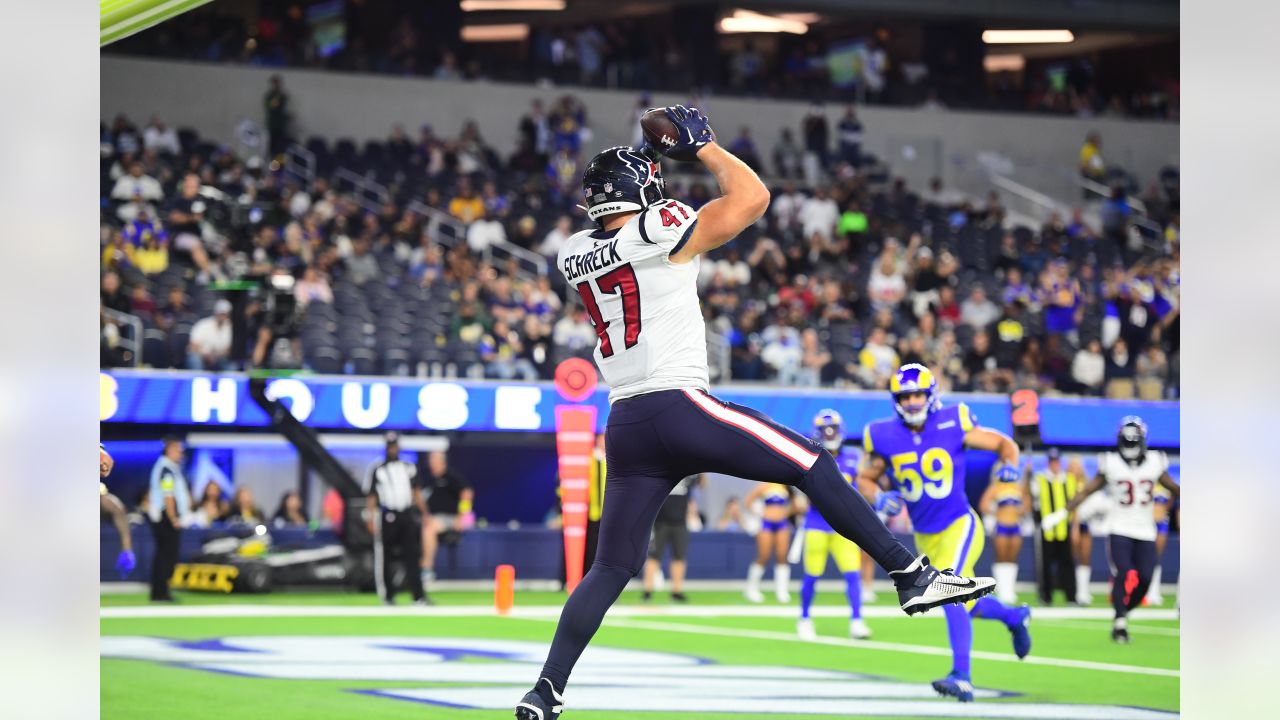 Houston Texans cornerback Derek Stingley Jr. (24) warms up before an NFL  preseason football game against the Los Angeles Rams Friday, Aug. 19, 2022,  in Inglewood, Calif. (AP Photo/Kyusung Gong Stock Photo - Alamy