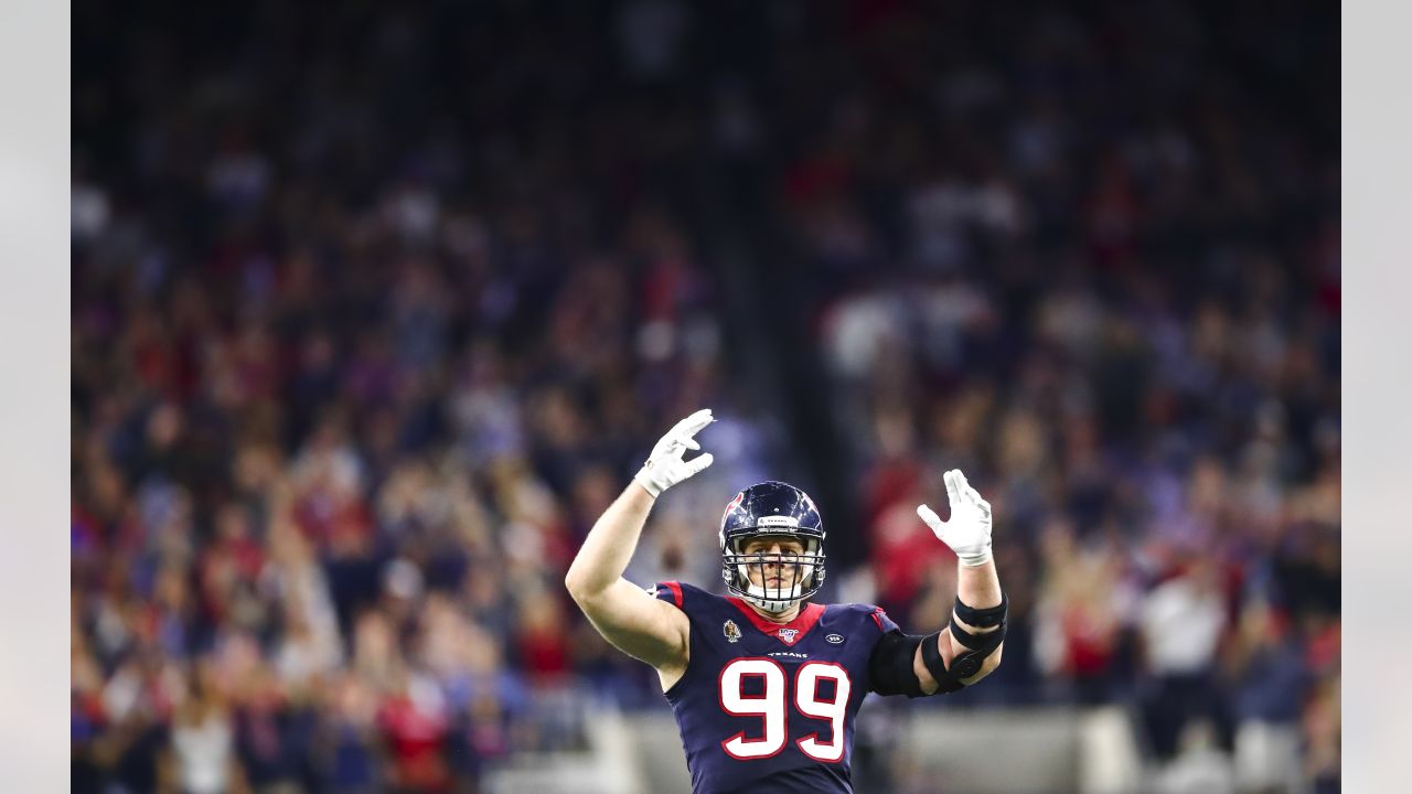 January 3, 2021: Houston Texans defensive end J.J. Watt (99) prior to an NFL  football game between the Tennessee Titans and the Houston Texans at NRG  Stadium in Houston, TX. Trask Smith/CSM