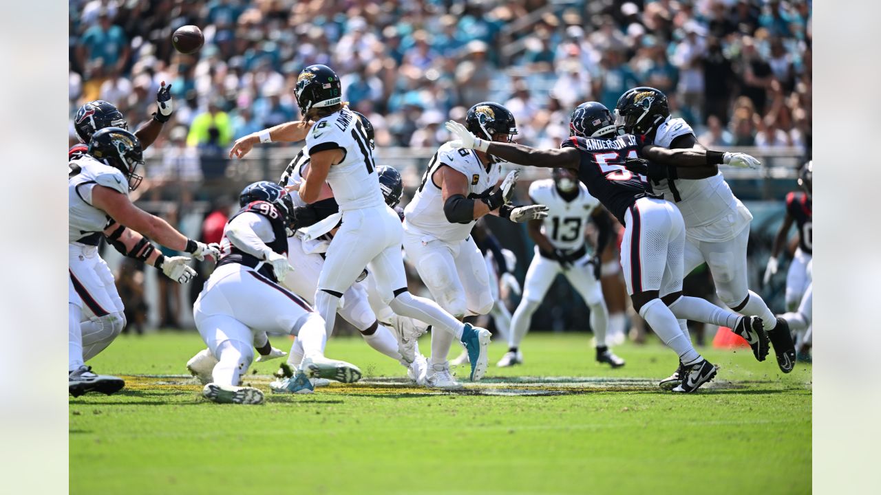 Will Anderson Jr. came up with a monster block in just his third NFL game.