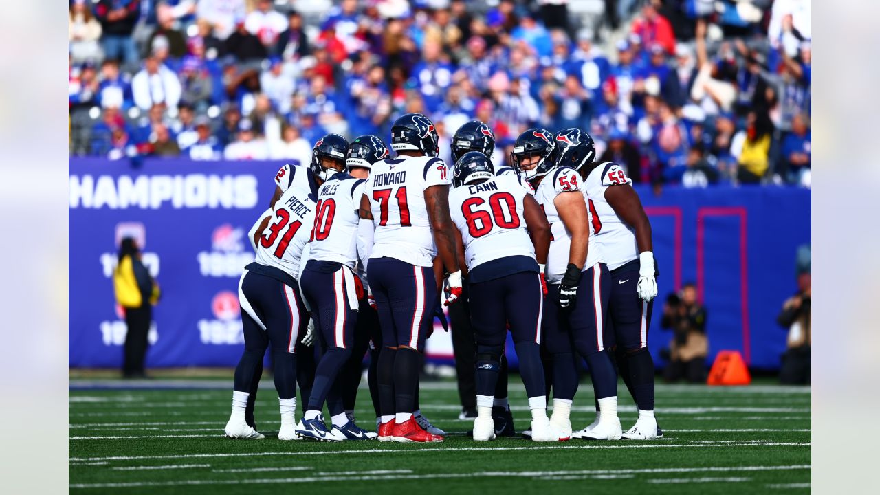 The Houston Texans are taking on the New York Giants for Week 10