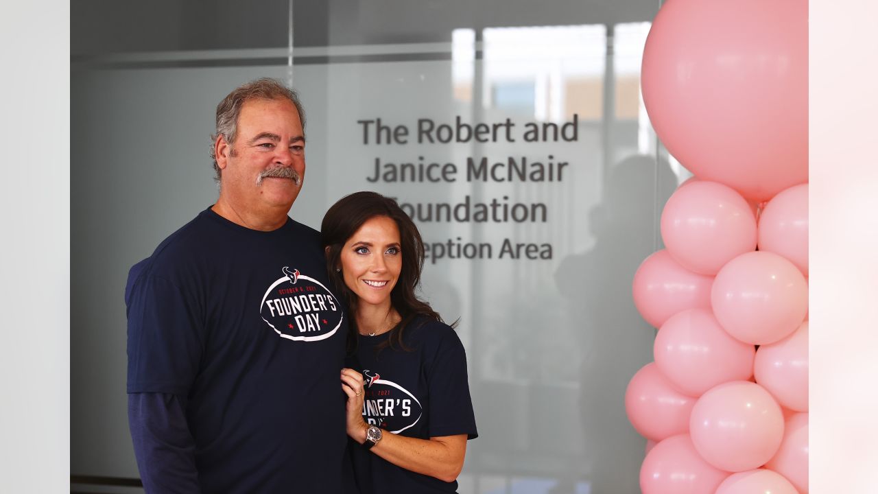 The Houston Texans host the Chargers on Sunday. The franchise is honoring  breast cancer survivors and those affected by cancer.