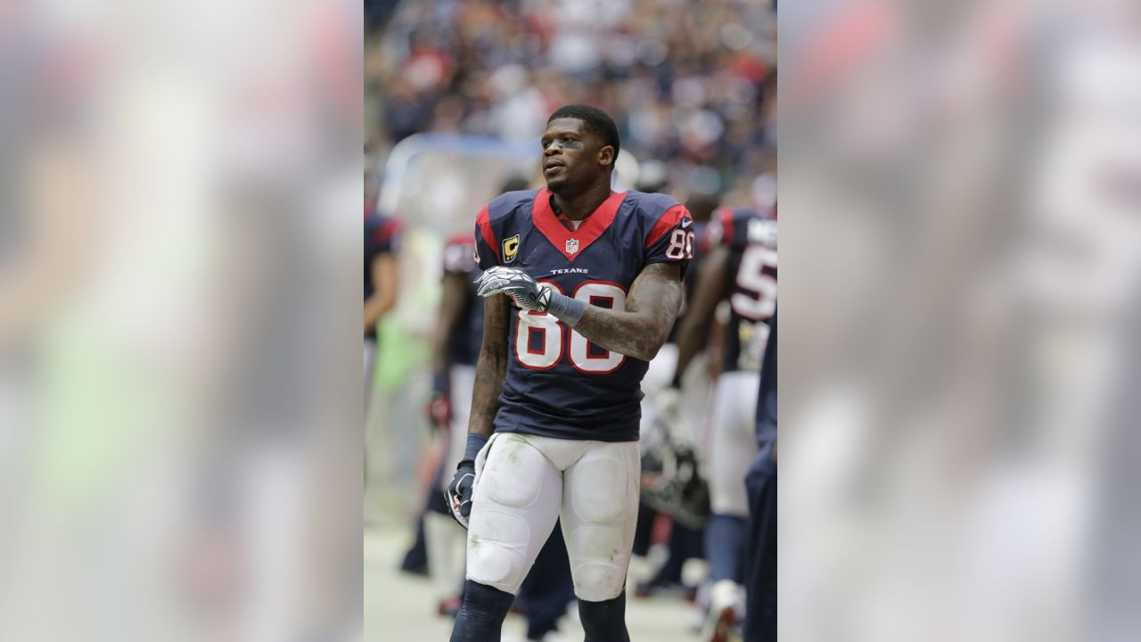 Former Houston Texans WR Andre Johnson has been named a finalist for the Pro  Football Hall of Fame for the second consecutive year.