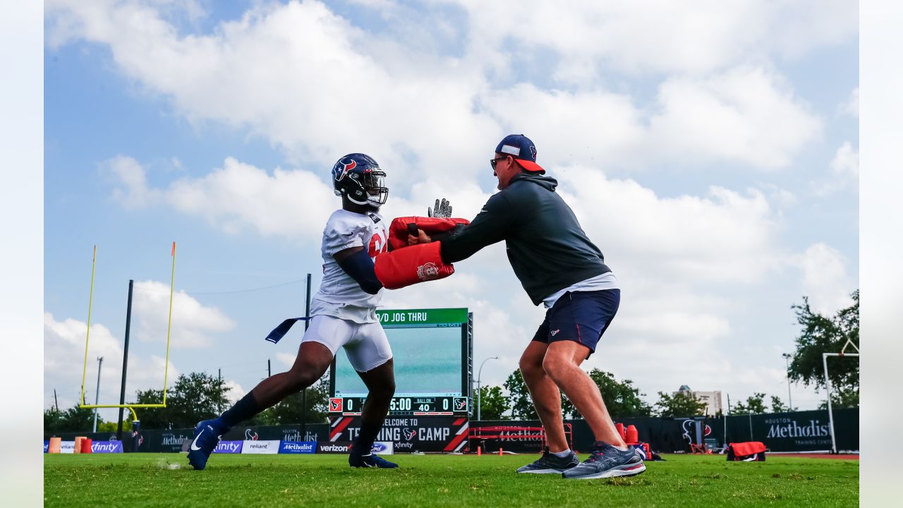 Texans' Tytus Howard: Rex Burkhead runs with 'some young legs'