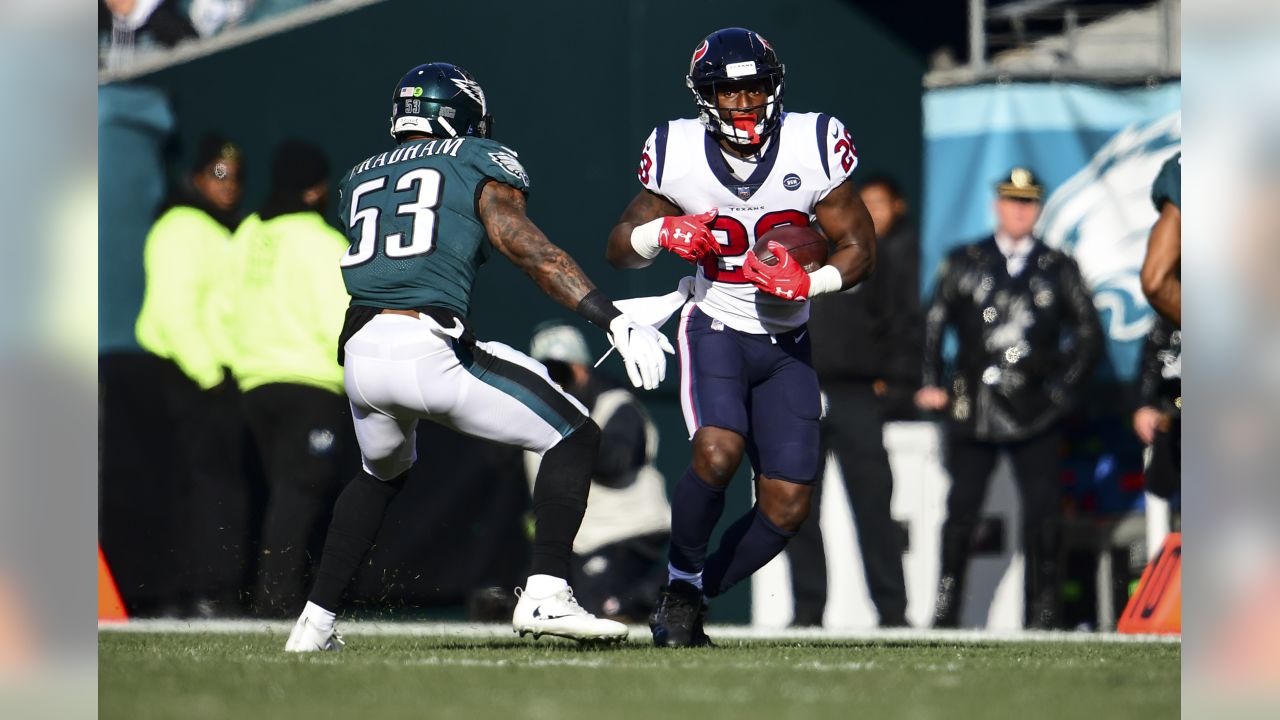 15 observations from Texans vs. Eagles