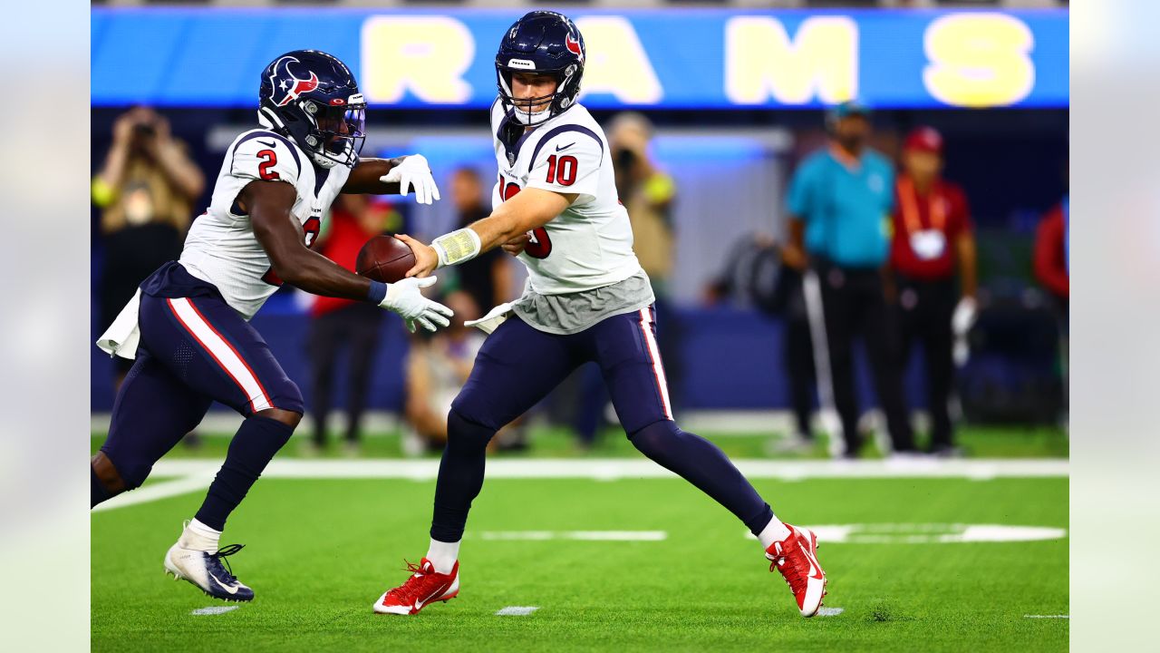 Houston Texans wide receiver Phillip Dorsett (4) runs a pass route during  an NFL football game against the Tennessee Titans on Sunday, October 30,  2022, in Houston. (AP Photo/Matt Patterson Stock Photo - Alamy