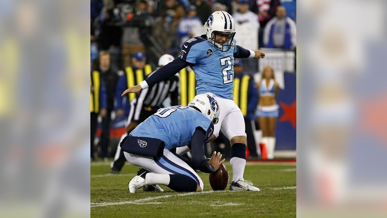 Rob Bironas Signed Titans 8x10 Photo (Beckett COA)