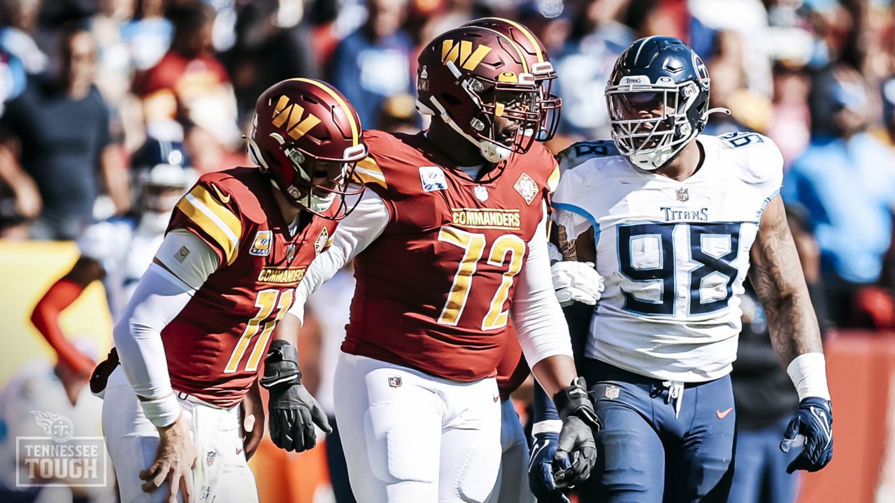 Tennessee Titans travel to Washington Commanders, Sunday