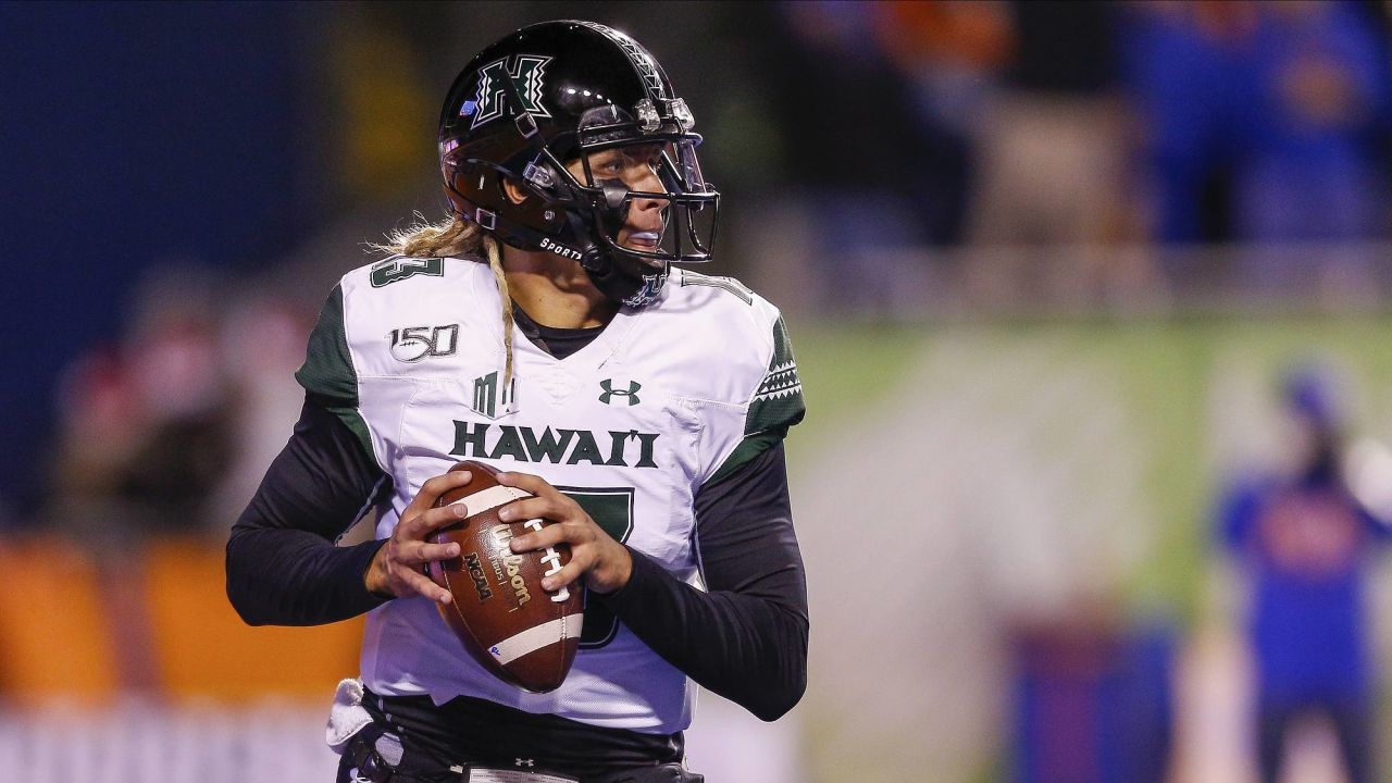 Titans Select Hawaii QB Cole McDonald in Seventh Round of