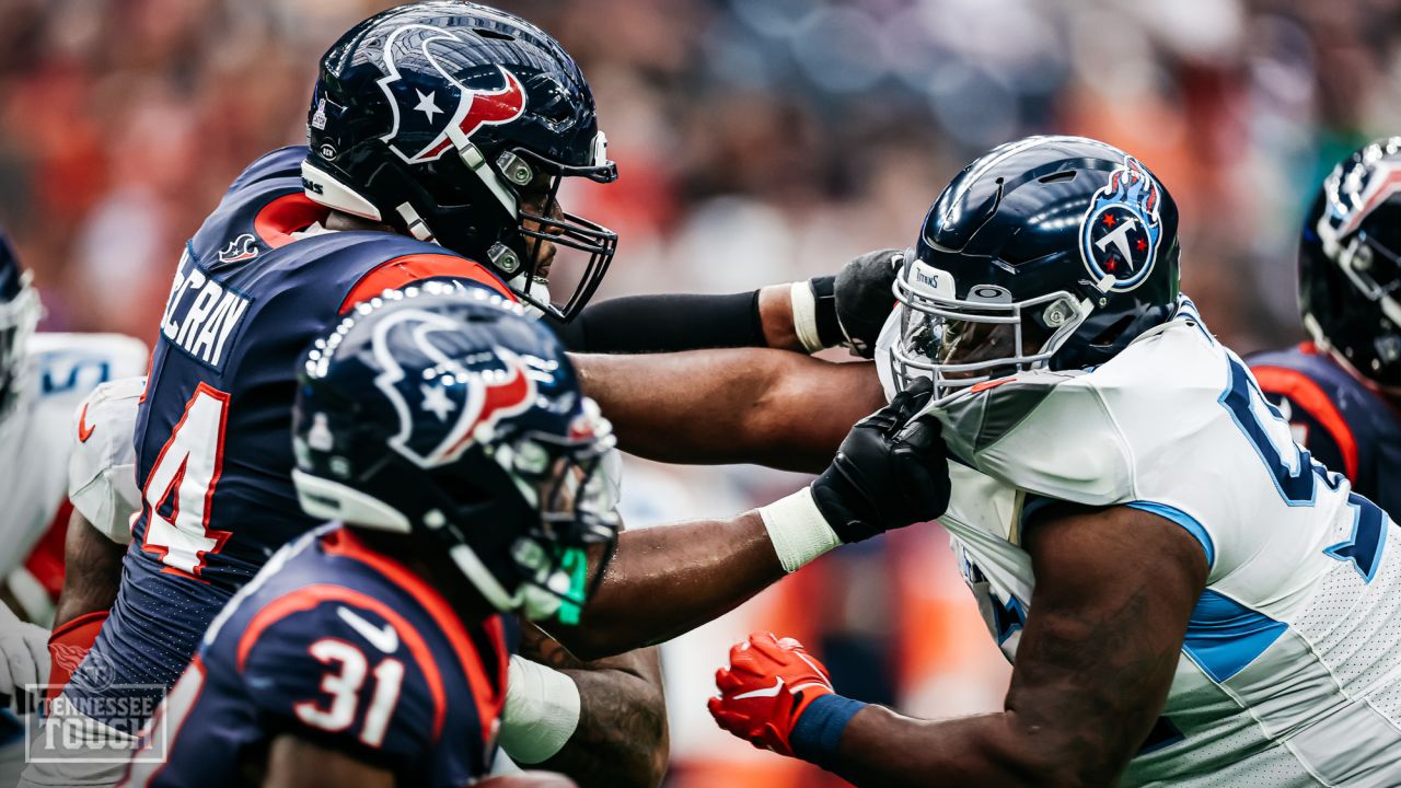 Houston, TX, USA. 3rd Jan, 2021. Tennessee Titans running back Derrick  Henry (22) during the 1st quarter of an NFL football game between the Tennessee  Titans and the Houston Texans at NRG