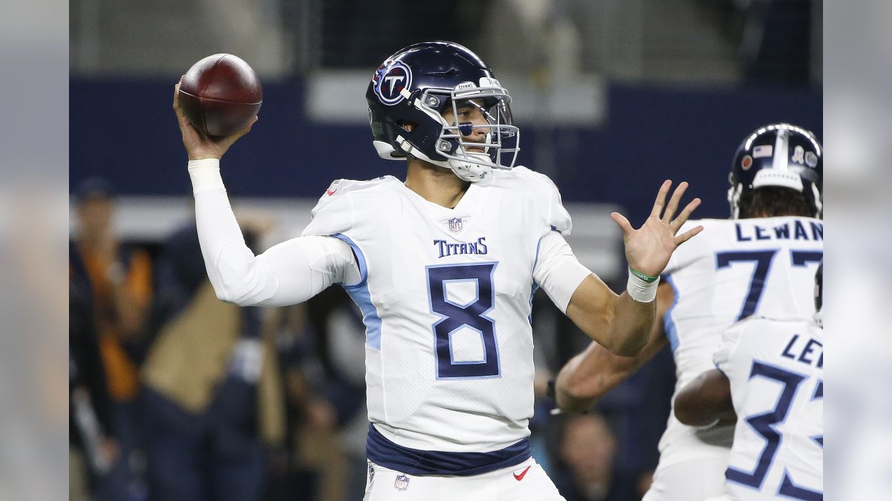 November 05, 2018:.Tennessee Titans quarterback Marcus Mariota (8