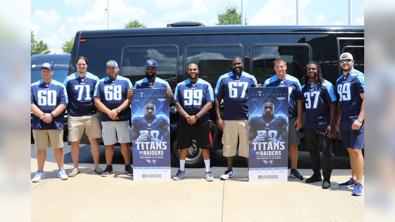 Tennessee Titans Surprise Season Ticket Members with Tickets