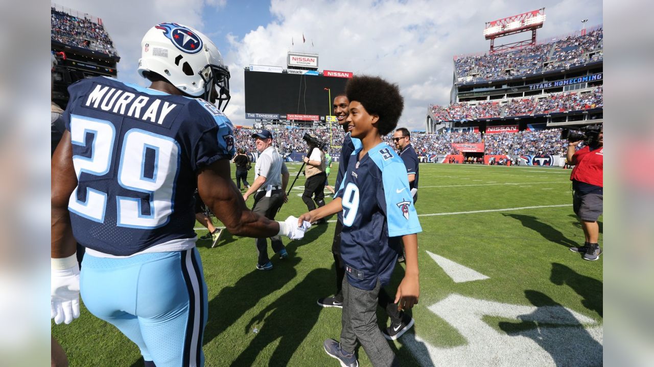 Tennessee Titans - QB Marcus Mariota has passed Vince Young (8,098