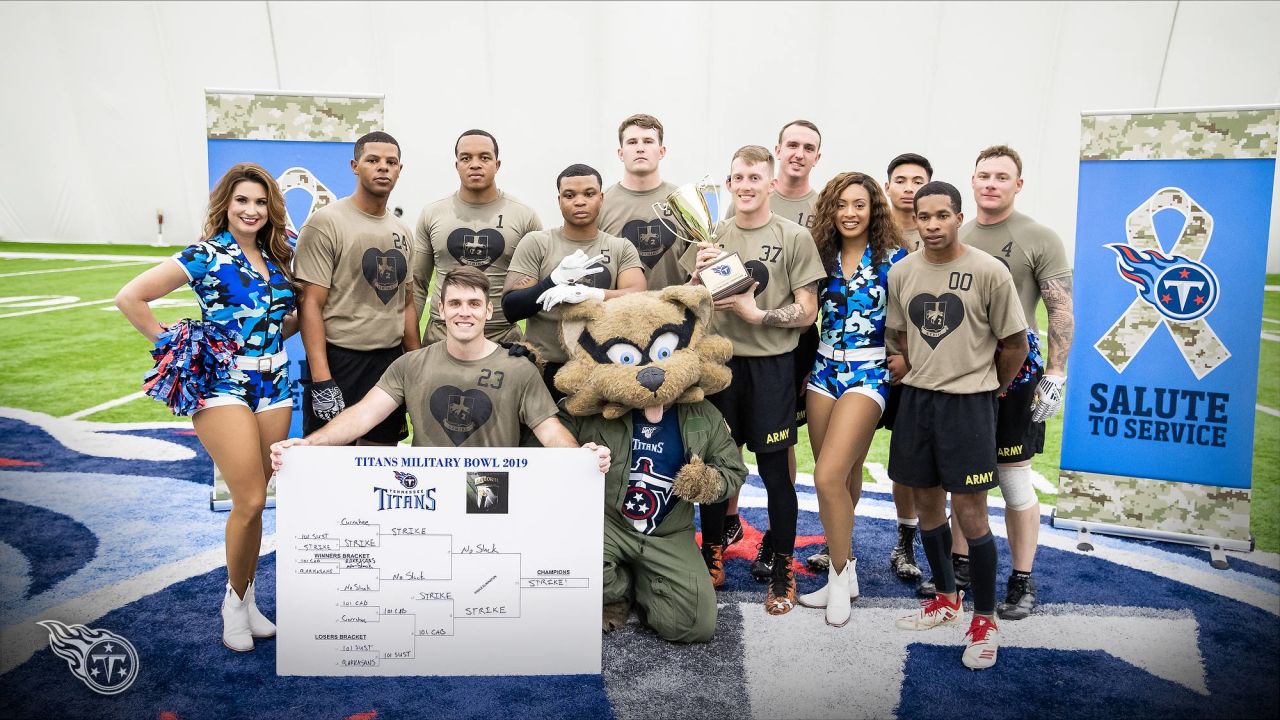 Salute to Service: Jets Host Military Flag Football Game at