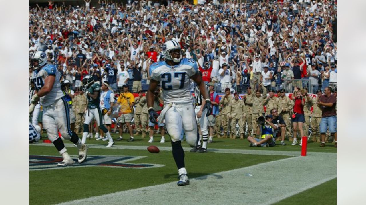 Tre Avery and Julius Chestnut of the Tennessee Titans walk off the News  Photo - Getty Images