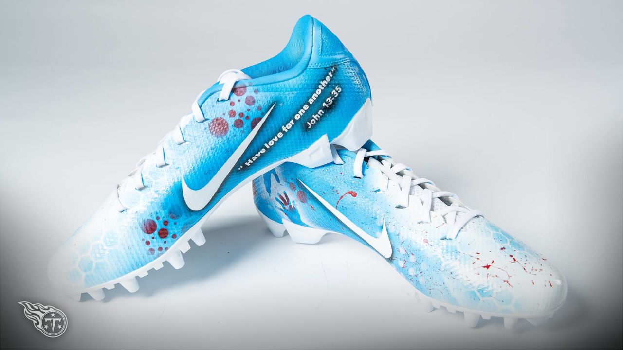 Tennessee Titans Football Custom NAF Shoes - RobinPlaceFabrics