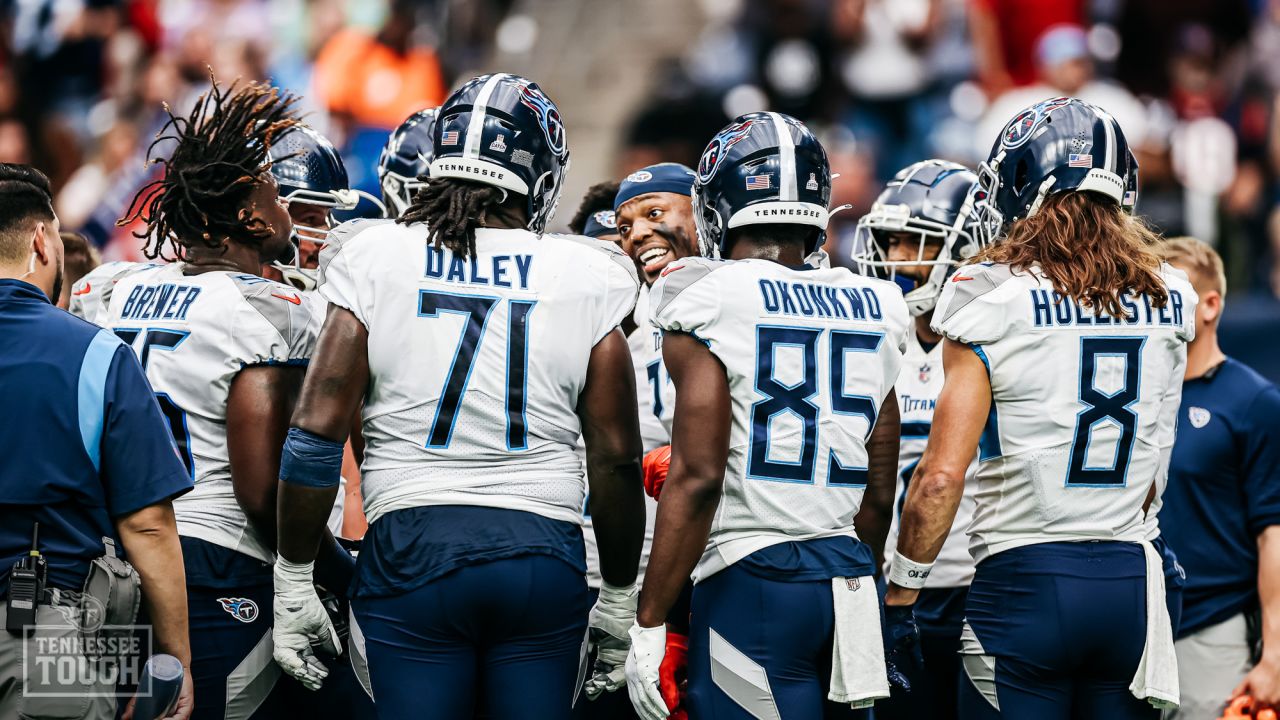 Wes on Broadway on X: DHop in the #Titans throwbacks against the Texans  gonna hit so hard  / X