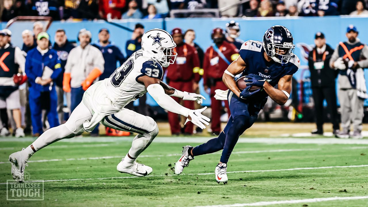 Tennessee Titans' Joshua Dobbs throws first career TD in tight Dallas  Cowboys game